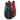 Gilet reversibile Puffer - nero/rosso