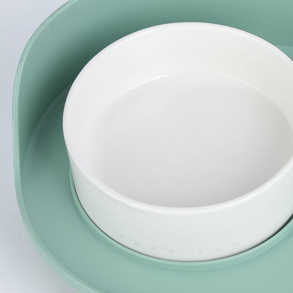 Ciotole in ceramica per cani e gatti - BIANCA