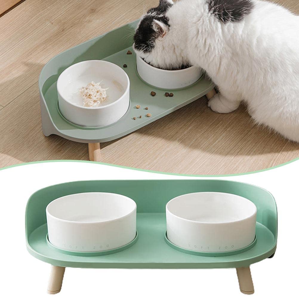Ciotole in ceramica per cani e gatti - BIANCA